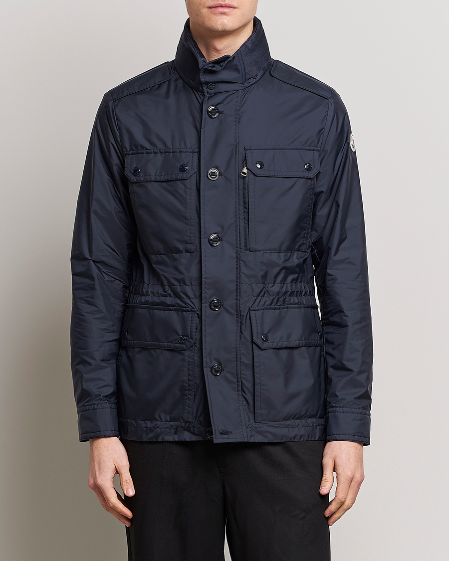 Herre | Fieldjakker | Moncler | Lez Field Jacket Navy