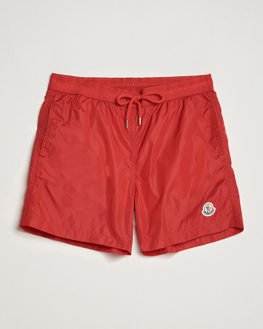 Herre | Badeshorts | Moncler | Nylon Swim Trunks Red