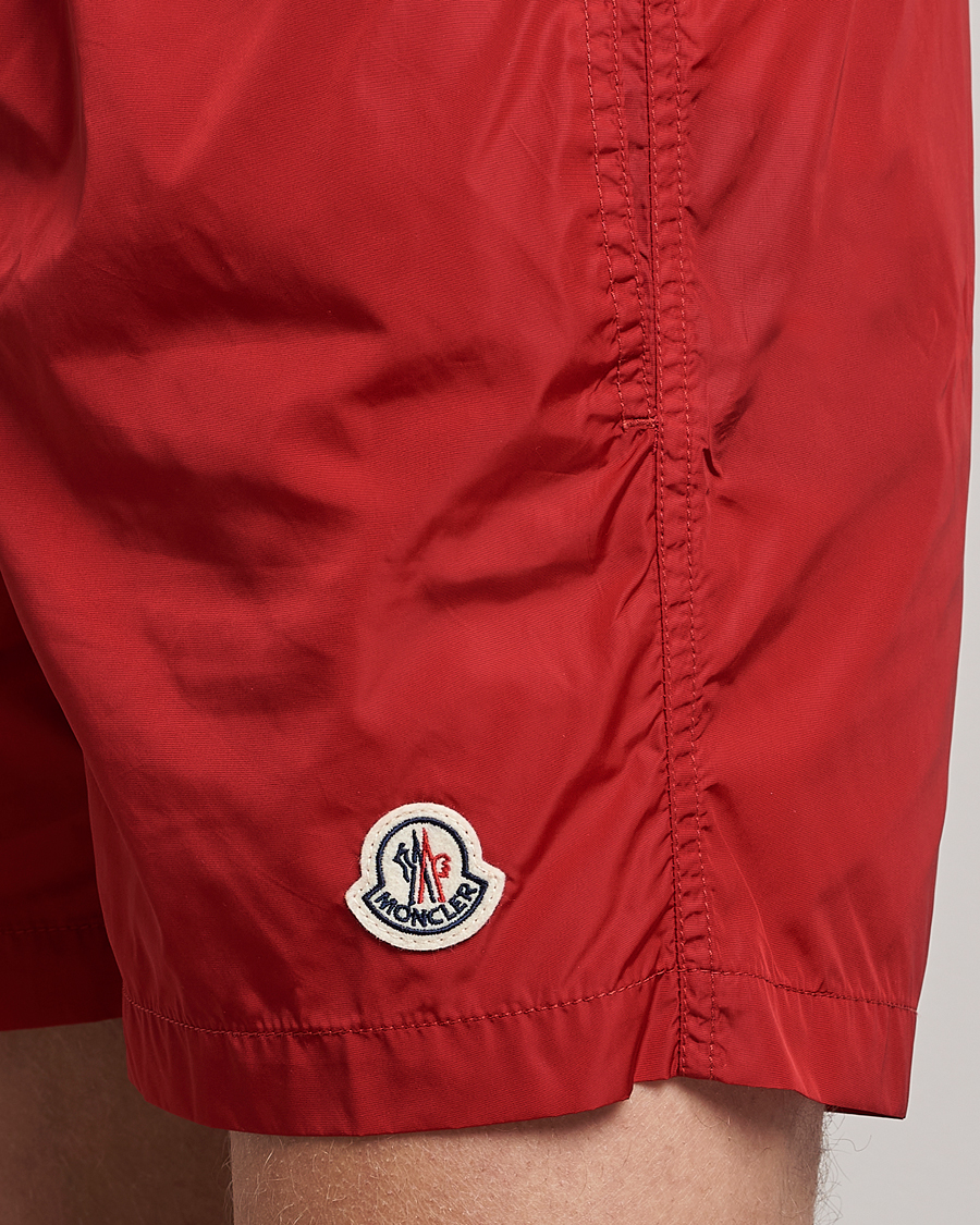 Herre | Badeshorts | Moncler | Nylon Swim Trunks Red