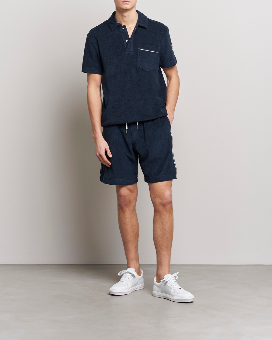 Herre | Pikéer | Moncler | Pocket Polo Navy