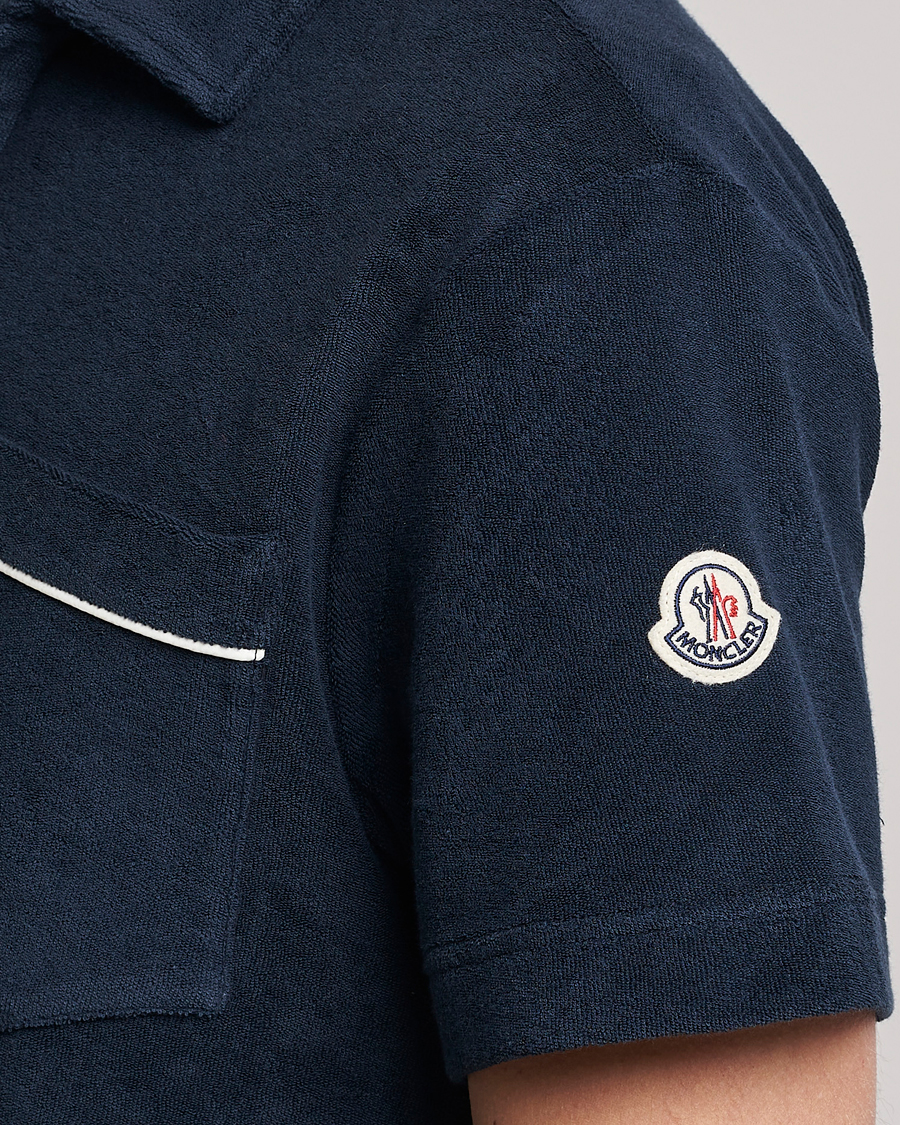 Herre | Pikéer | Moncler | Pocket Polo Navy