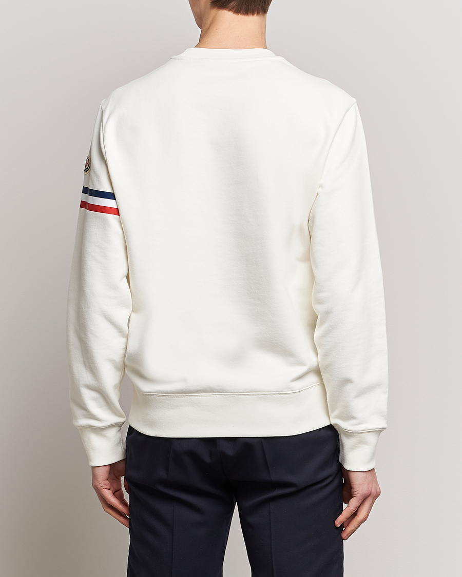 Herre | Gensere | Moncler | Armband Logo Sweatshirt White