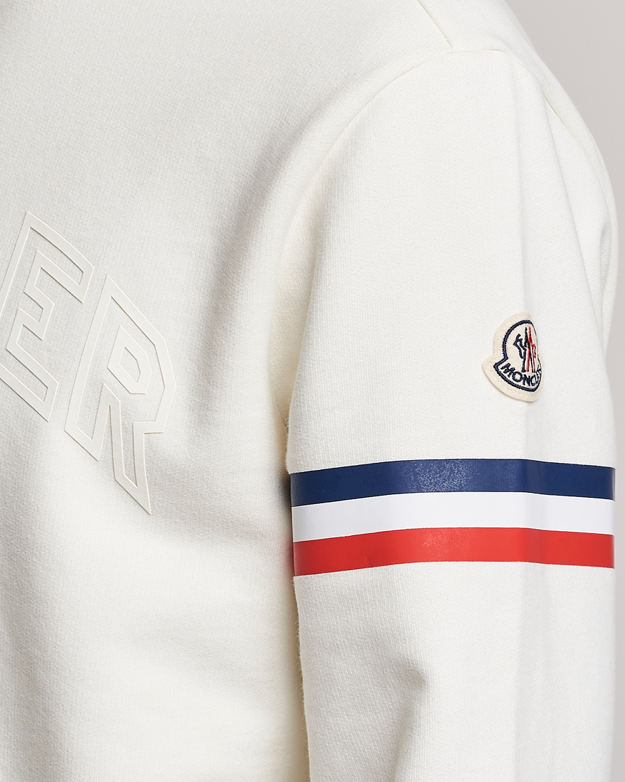 Herre | Gensere | Moncler | Armband Logo Sweatshirt White