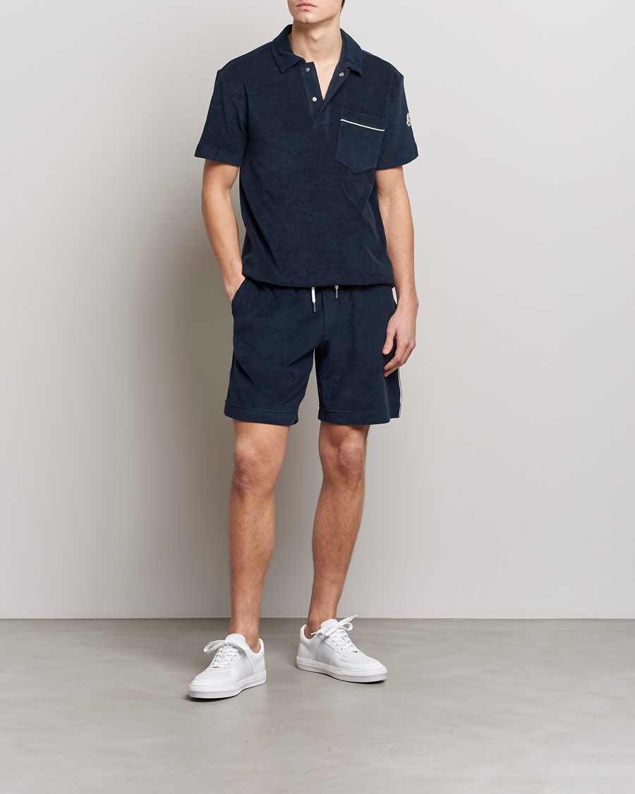 Herre | Shorts | Moncler | Sweat Shorts Navy