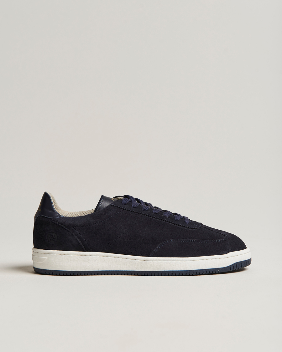 Herre | Zespà ZSP GT MAX Suede Sneakers Navy | Zespà | ZSP GT MAX Suede Sneakers Navy