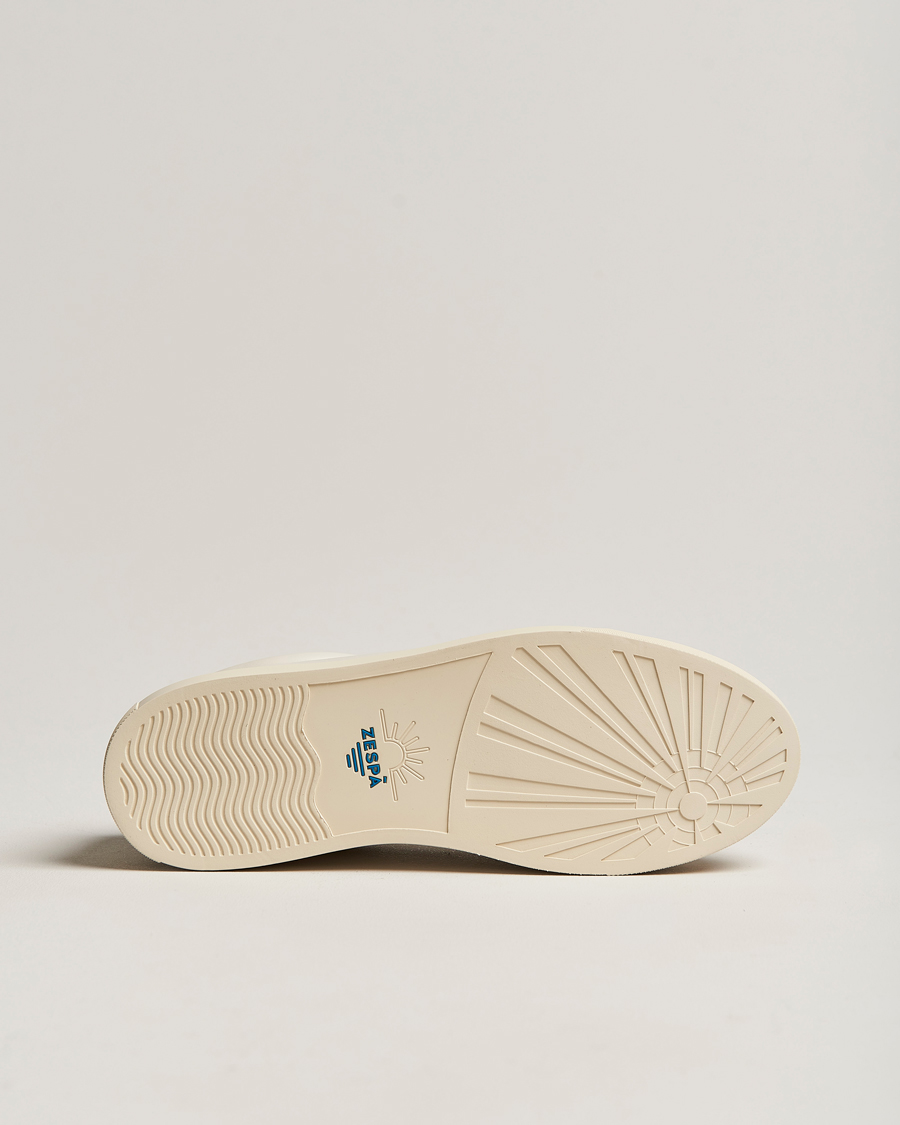Herre | Zespà ZSP4 Nappa Leather Sneakers Off White/Navy | Zespà | ZSP4 Nappa Leather Sneakers Off White/Navy