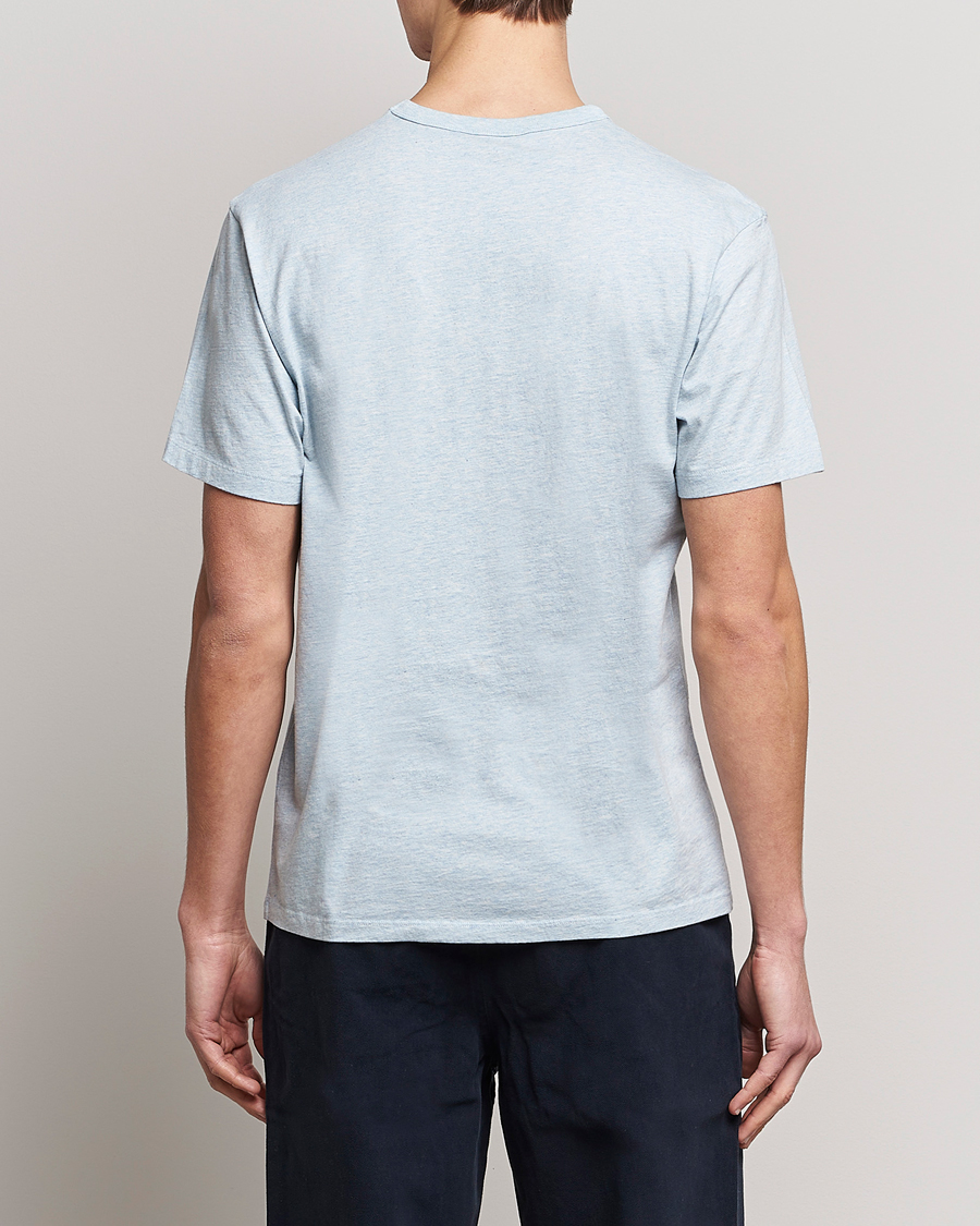 Herre | T-Shirts | Maison Kitsuné | Tricolor Fox Tee Blue Haze