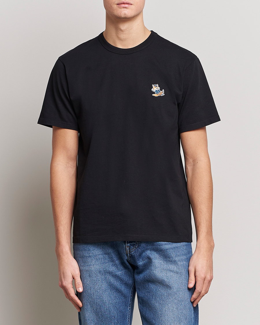 Herre |  | Maison Kitsuné | Dressed Fox Patch Tee Black