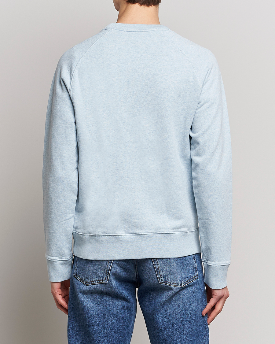 Herre | Gensere | Maison Kitsuné | Tricolor Fox Sweatshirt Blue Haze