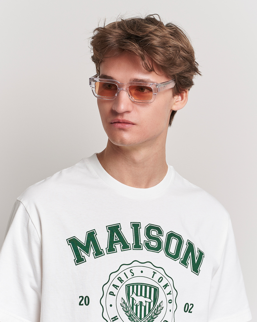 Herre | Solbriller | Maison Kitsuné | x Chimi Sunglasses Transparent