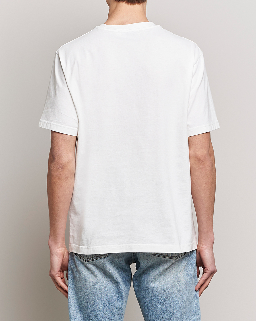 Herre | T-Shirts | Maison Kitsuné | Varsity Comfort Tee Off White