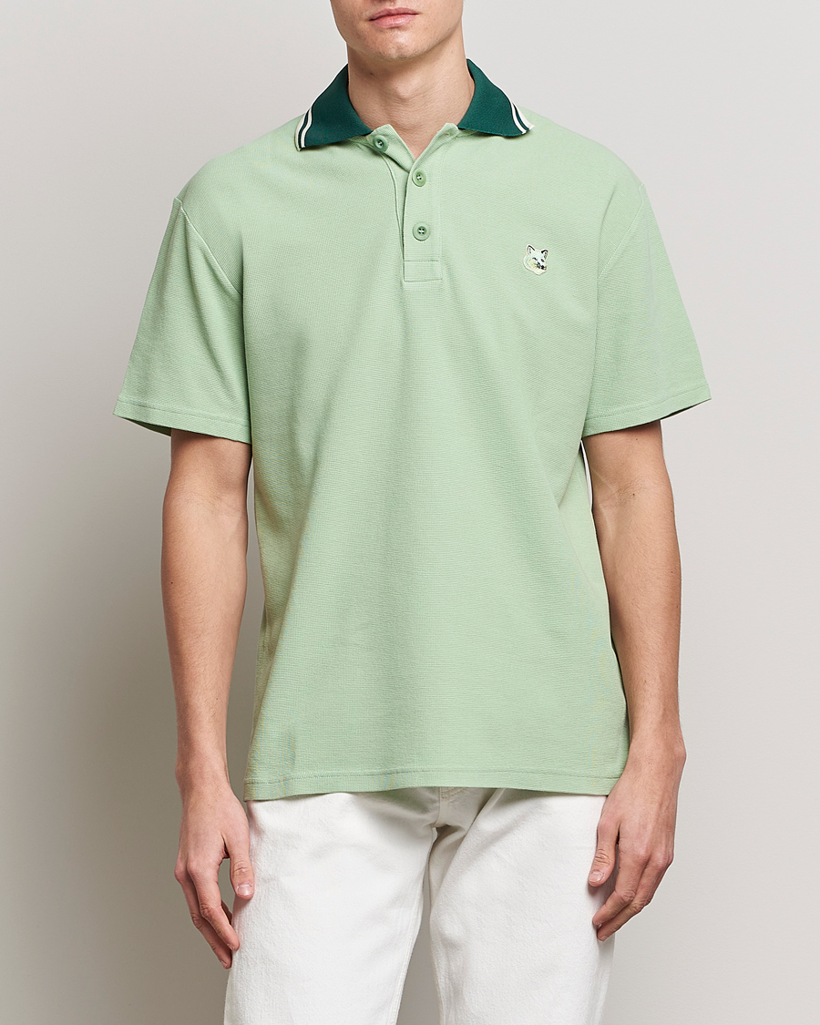 Herre |  | Maison Kitsuné | Tonal Fox Head Polo Mint