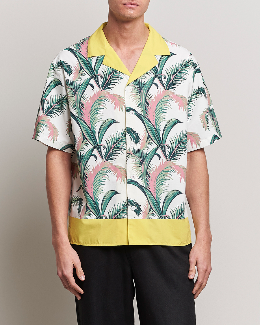Herre | Kortermede skjorter | Maison Kitsuné | Palm Front Resort Shirt Multicolor