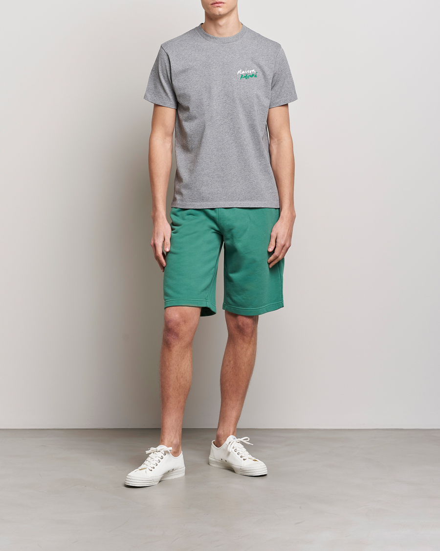 Herre | Shorts | Maison Kitsuné | Crest Jog Shorts Tropical Green