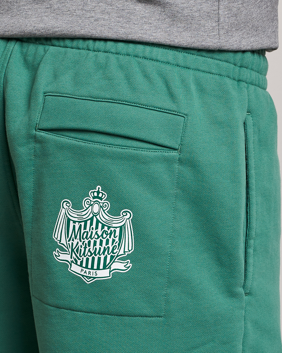 Herre | Shorts | Maison Kitsuné | Crest Jog Shorts Tropical Green