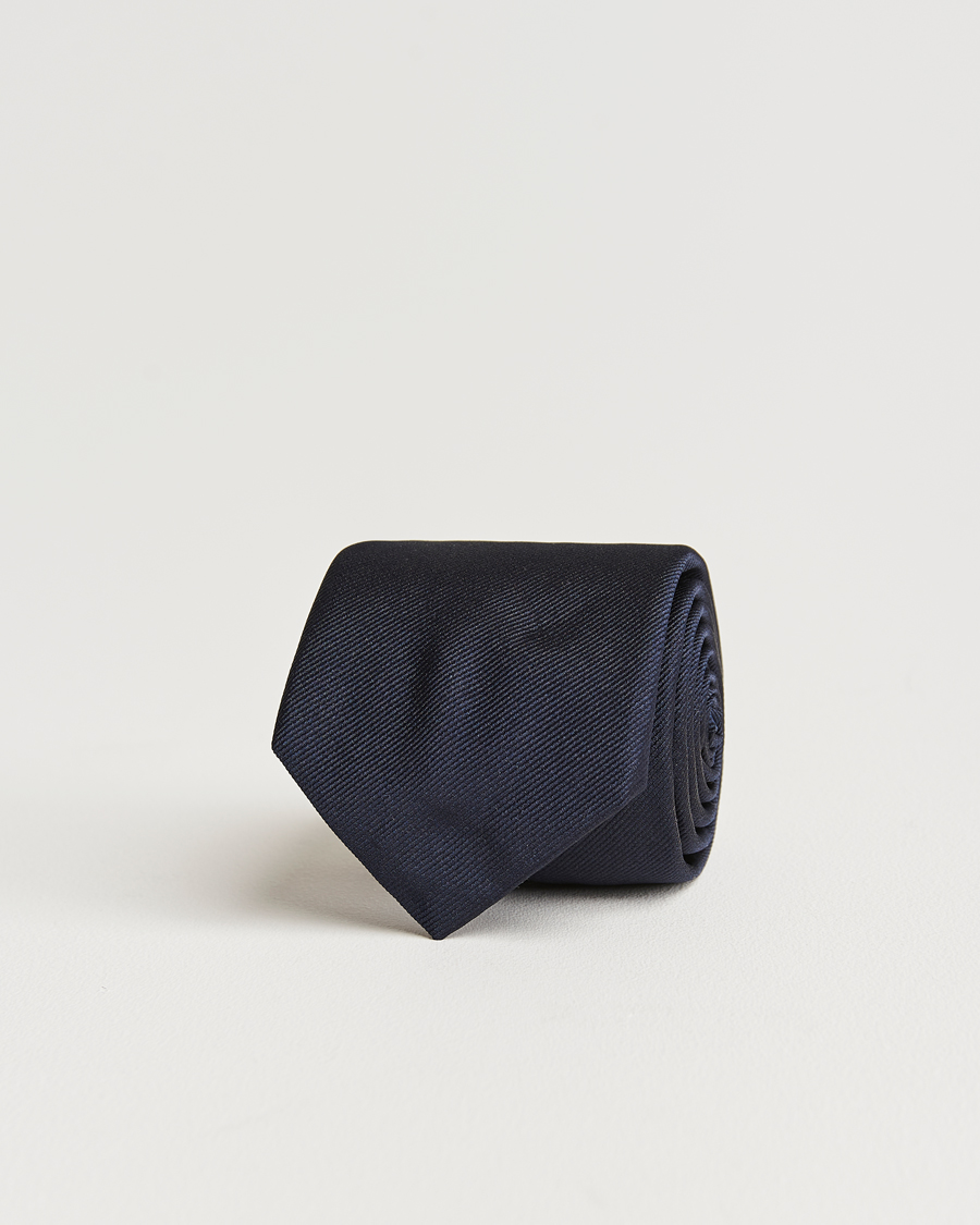 Herre | Slips | BOSS BLACK | Silk 7,5 cm Tie Dark Blue
