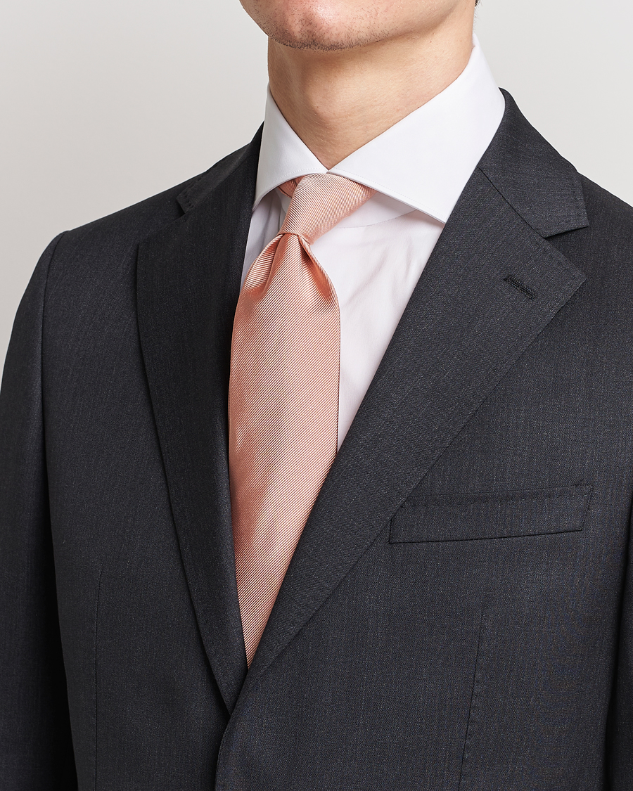 Herre |  | Amanda Christensen | Plain Classic Tie 8 cm Powder Pink