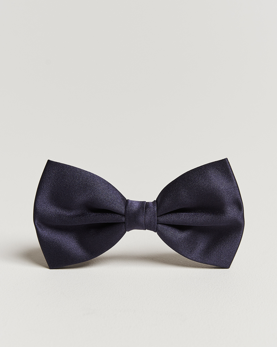 Herre | Sløyfer | Amanda Christensen | Pre Tie Silk Ceremony Navy