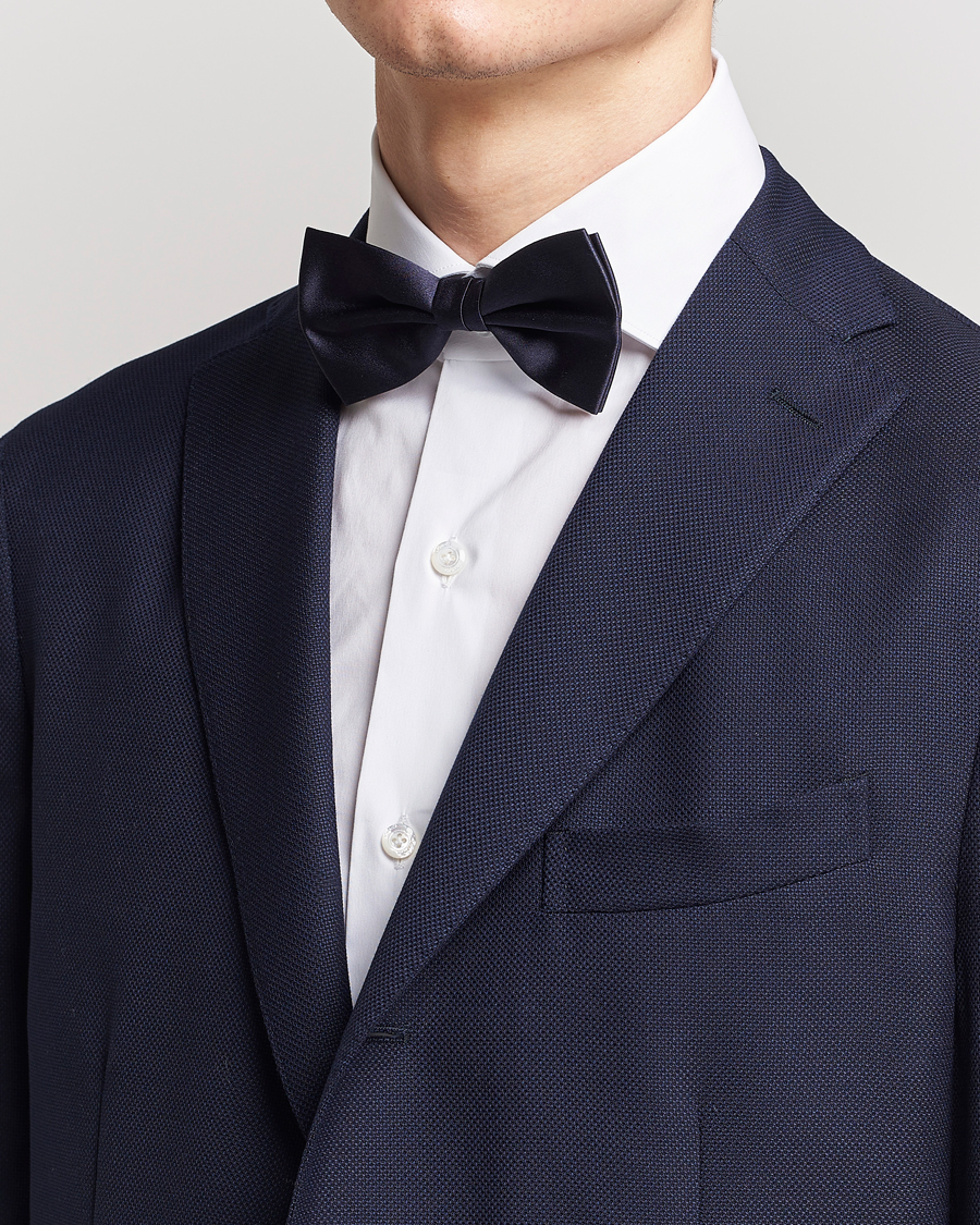 Herre | Amanda Christensen Pre Tie Silk Ceremony Navy | Amanda Christensen | Pre Tie Silk Ceremony Navy