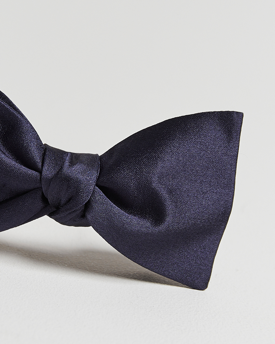 Herre | | Amanda Christensen | Self Tie Silk Ceremony Navy