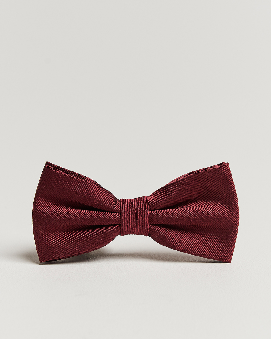Herre | Sløyfer | Amanda Christensen | Pre Tie Silk Bordeaux