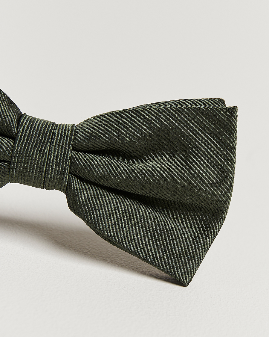 Herre | Sløyfer | Amanda Christensen | Pre Tie Silk Olive