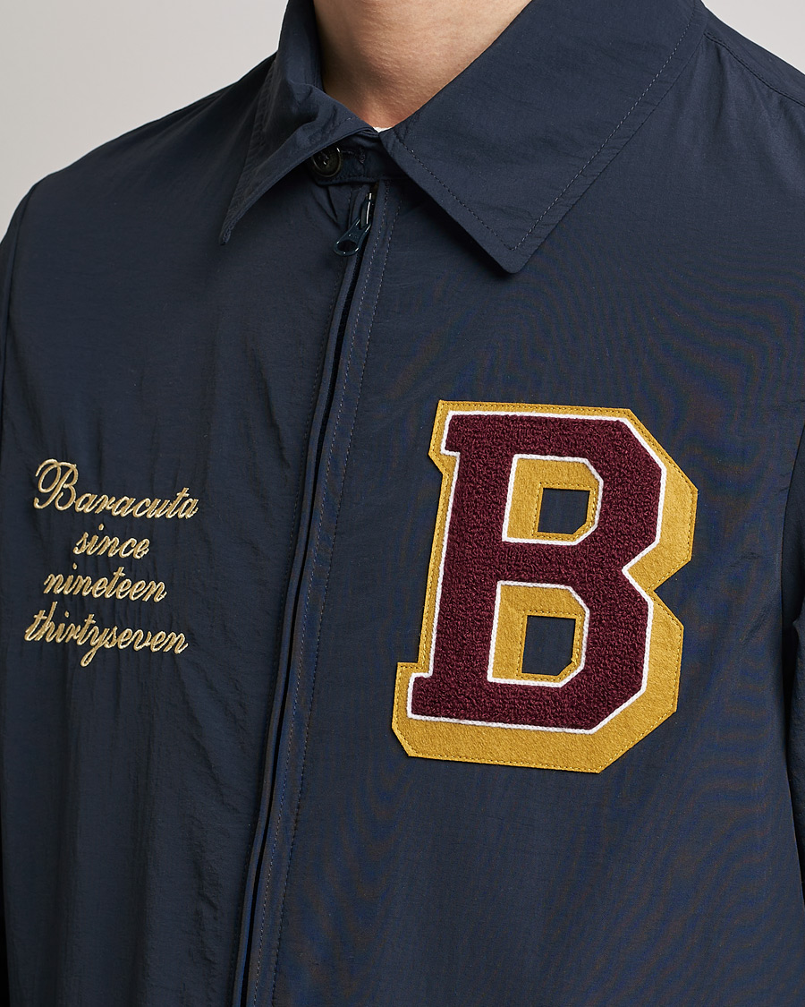 Herre | Jakker | Baracuta | Nylon Coach Jacket Navy