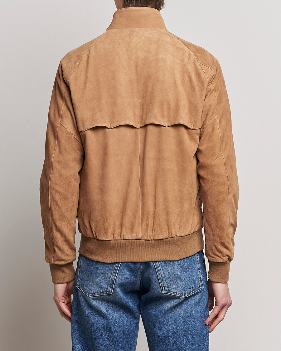 Herre | Jakker | Baracuta | G9 Suede Jacket Tobacco