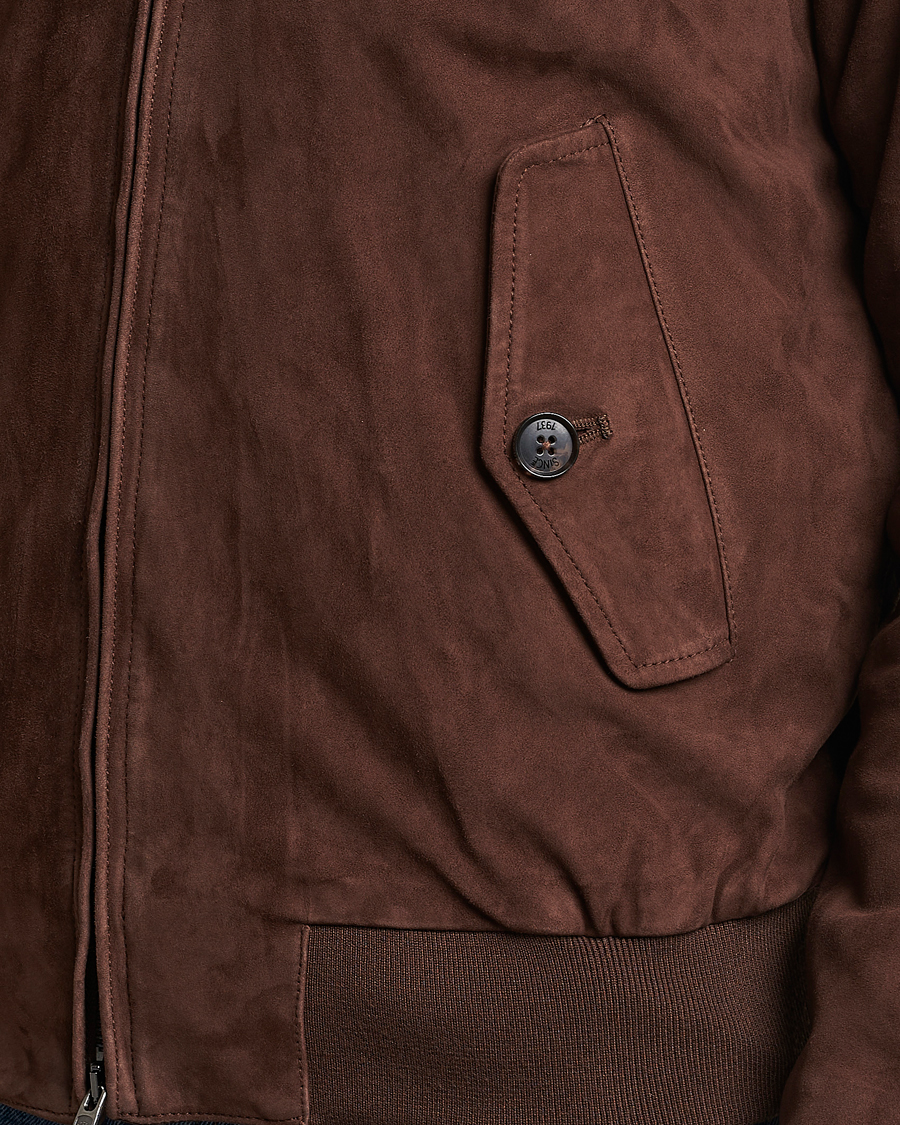 Herre | Jakker | Baracuta | G9 Suede Jacket Chocolate