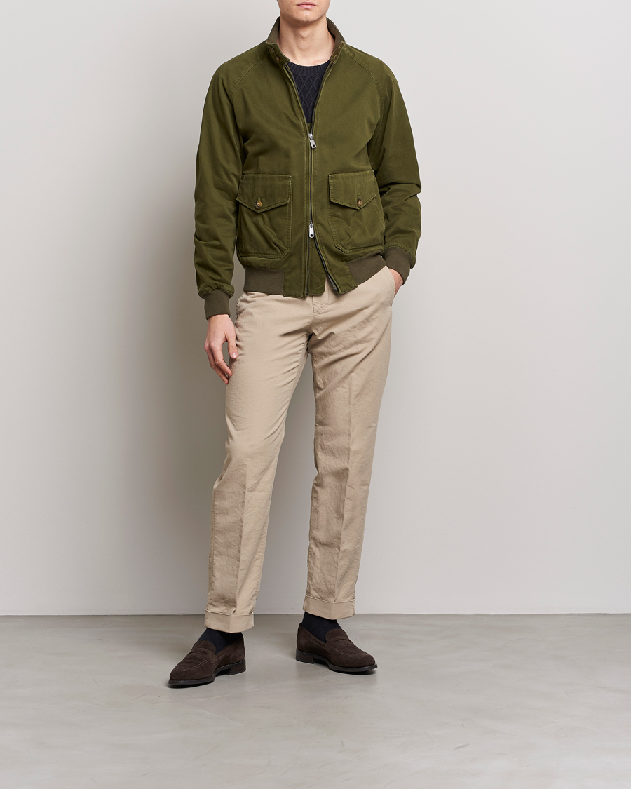 Herre | Jakker | Baracuta | Authentic Fit Pocket G9 Gabardine Jacket Beech