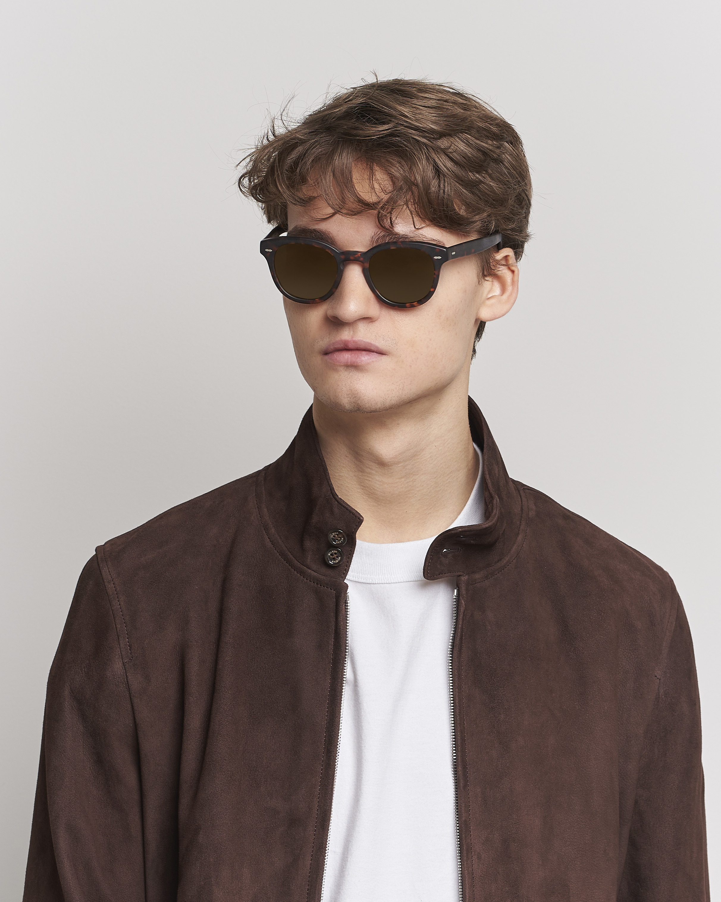 Herre | Assesoarer | Oliver Peoples | Cary Grant Sunglasses Semi Matte Tortoise