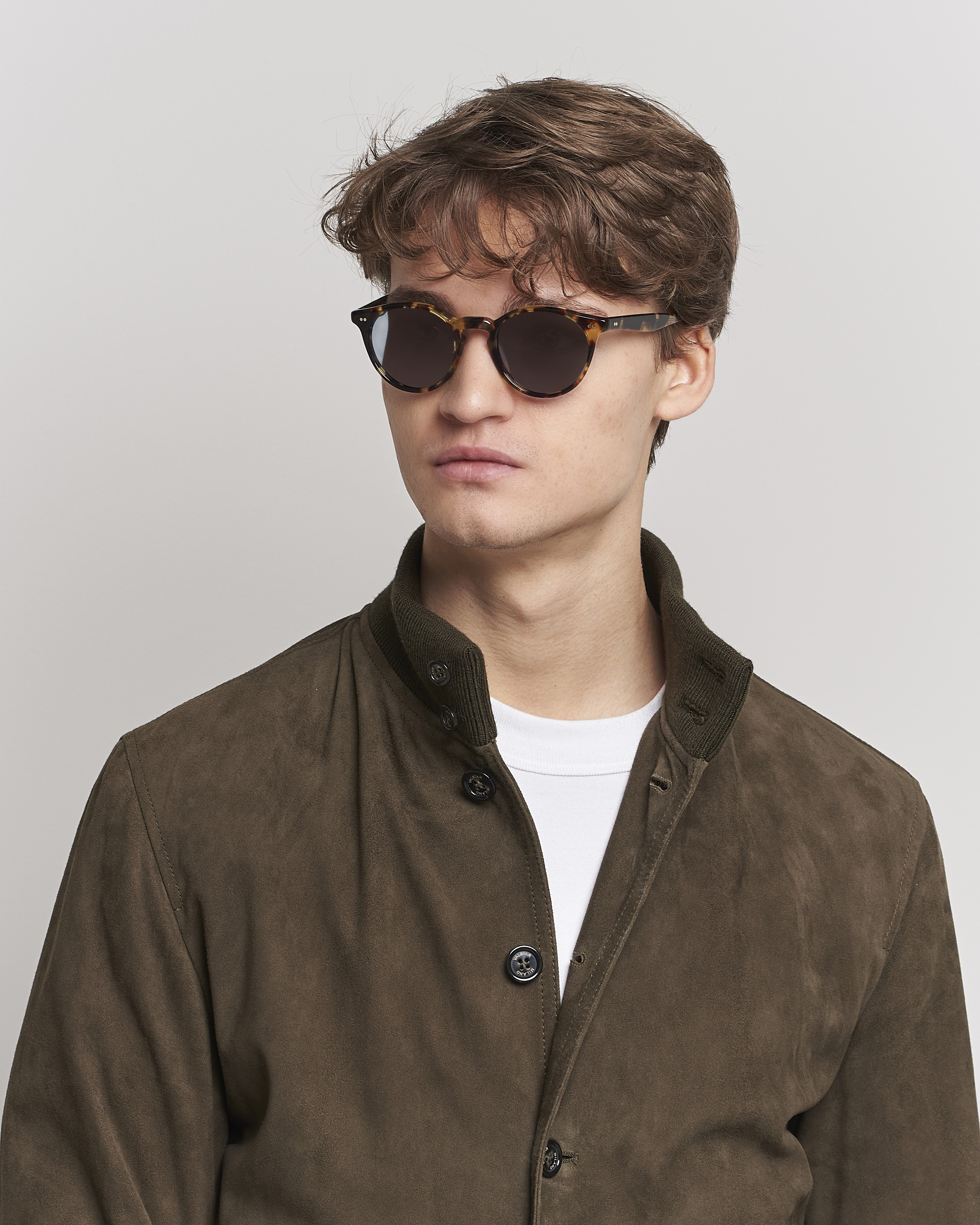 Herr | Accessoarer | Oliver Peoples | Romare Sunglasses Vintage Tortoise