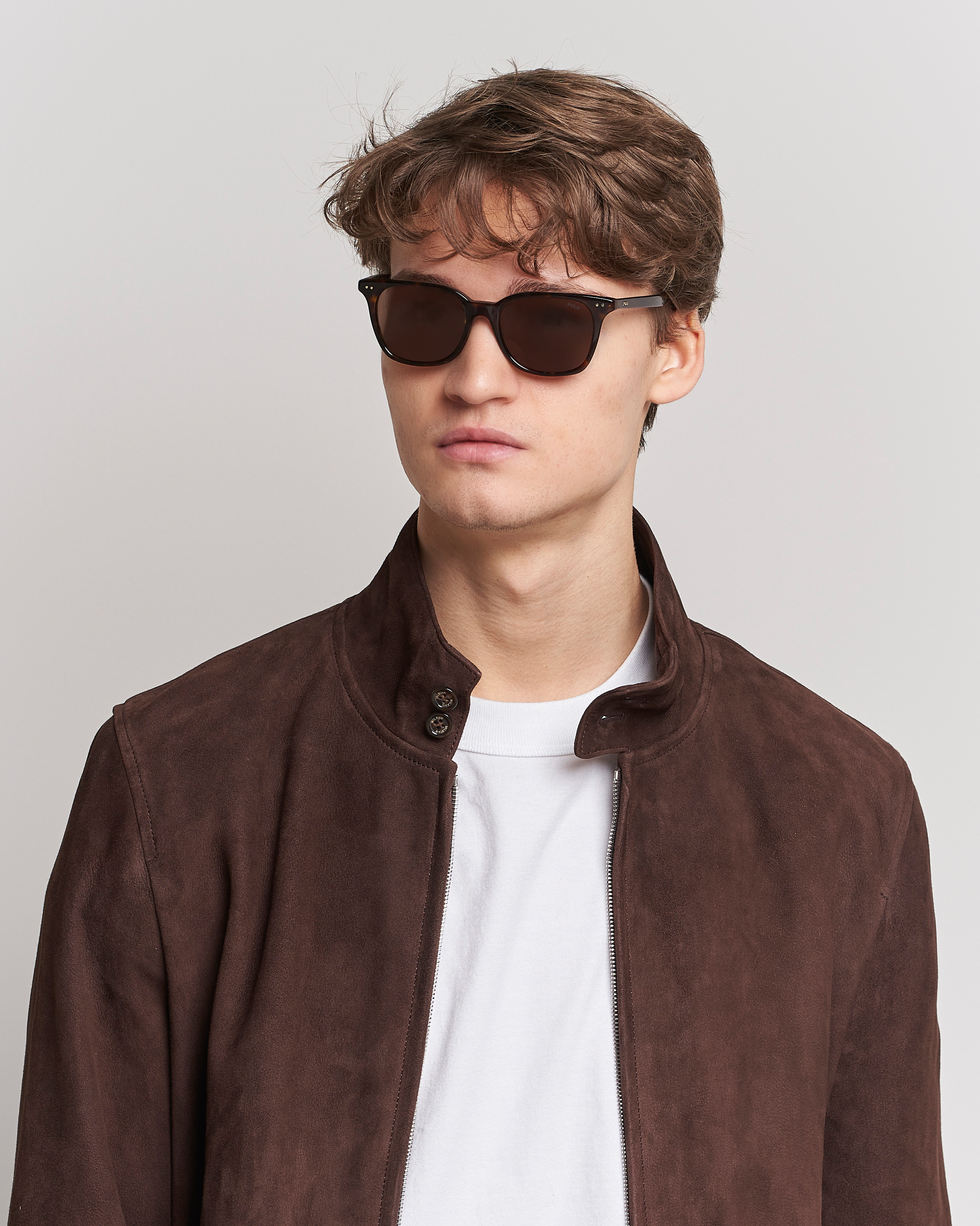 Herre | Polo Ralph Lauren 0PH4187 Sunglasses Shiny Dark Havana | Polo Ralph Lauren | 0PH4187 Sunglasses Shiny Dark Havana