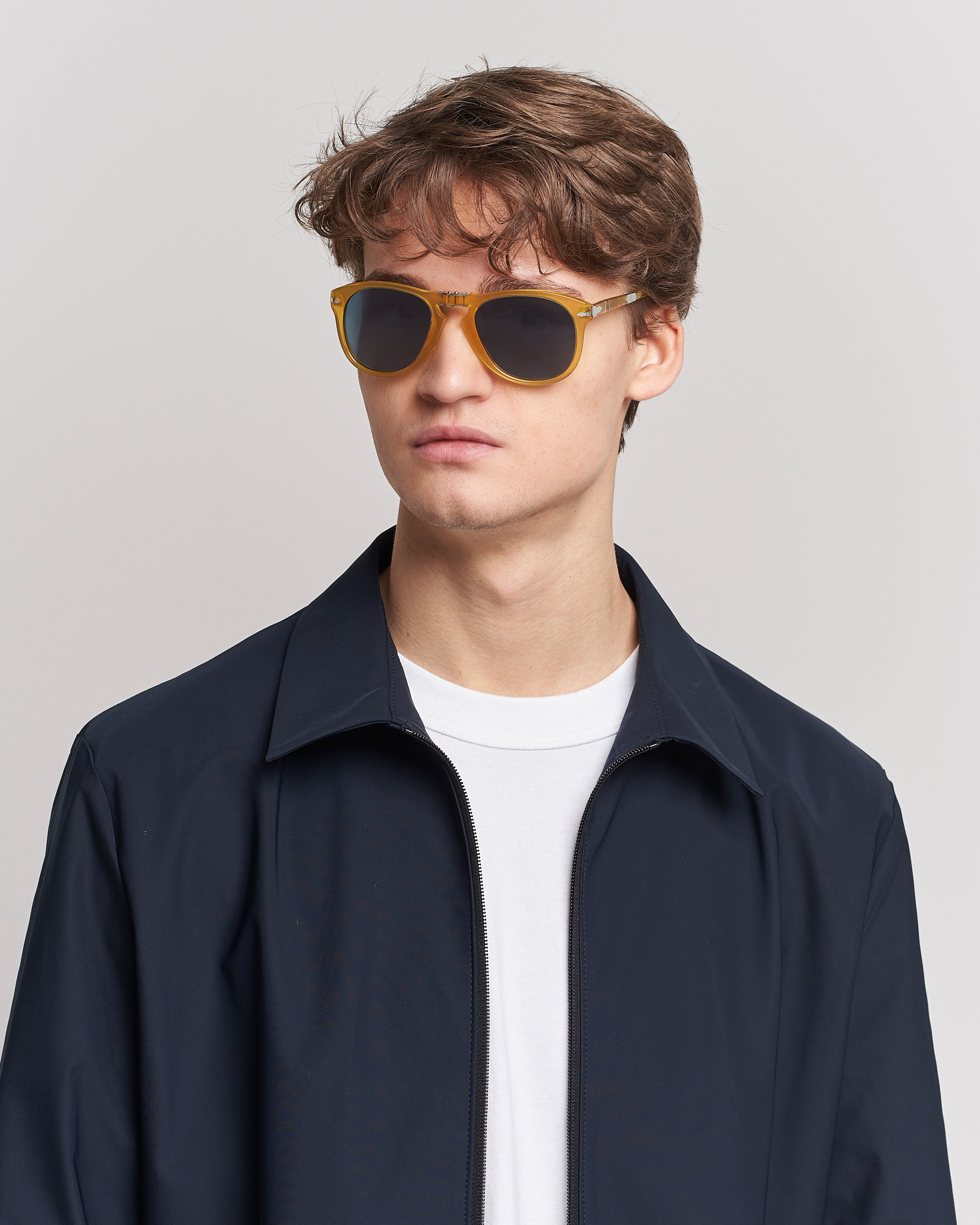 Herre |  | Persol | 0PO0714 Steve McQueen Sunglasses Opal Yellow