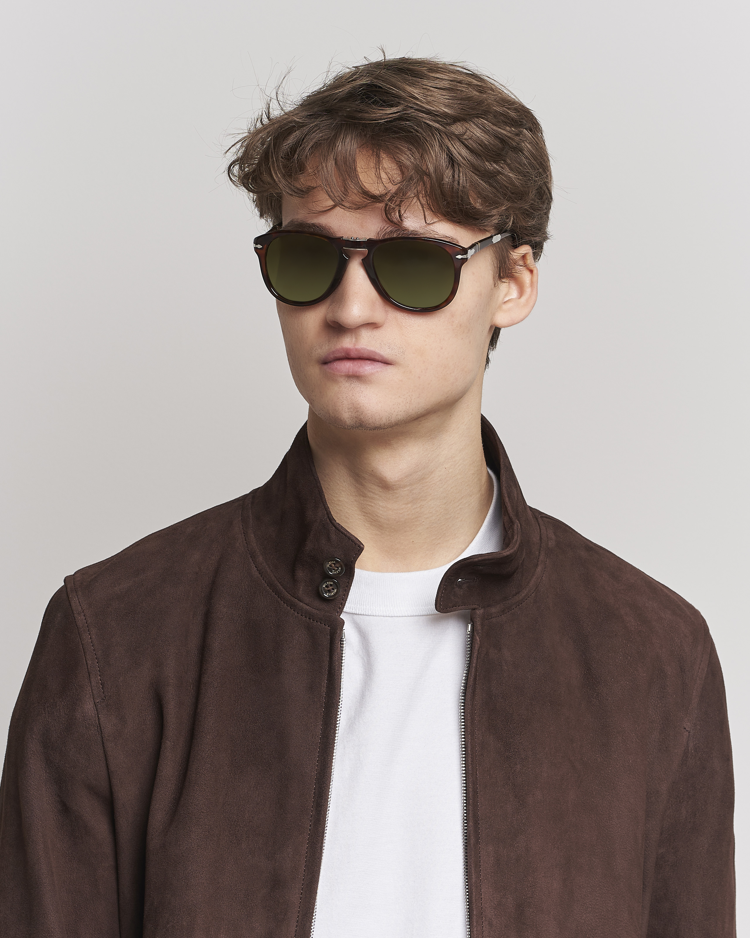 Herre | Persol 0PO0714 Steve McQueen Sunglasses Havana | Persol | 0PO0714 Steve McQueen Sunglasses Havana