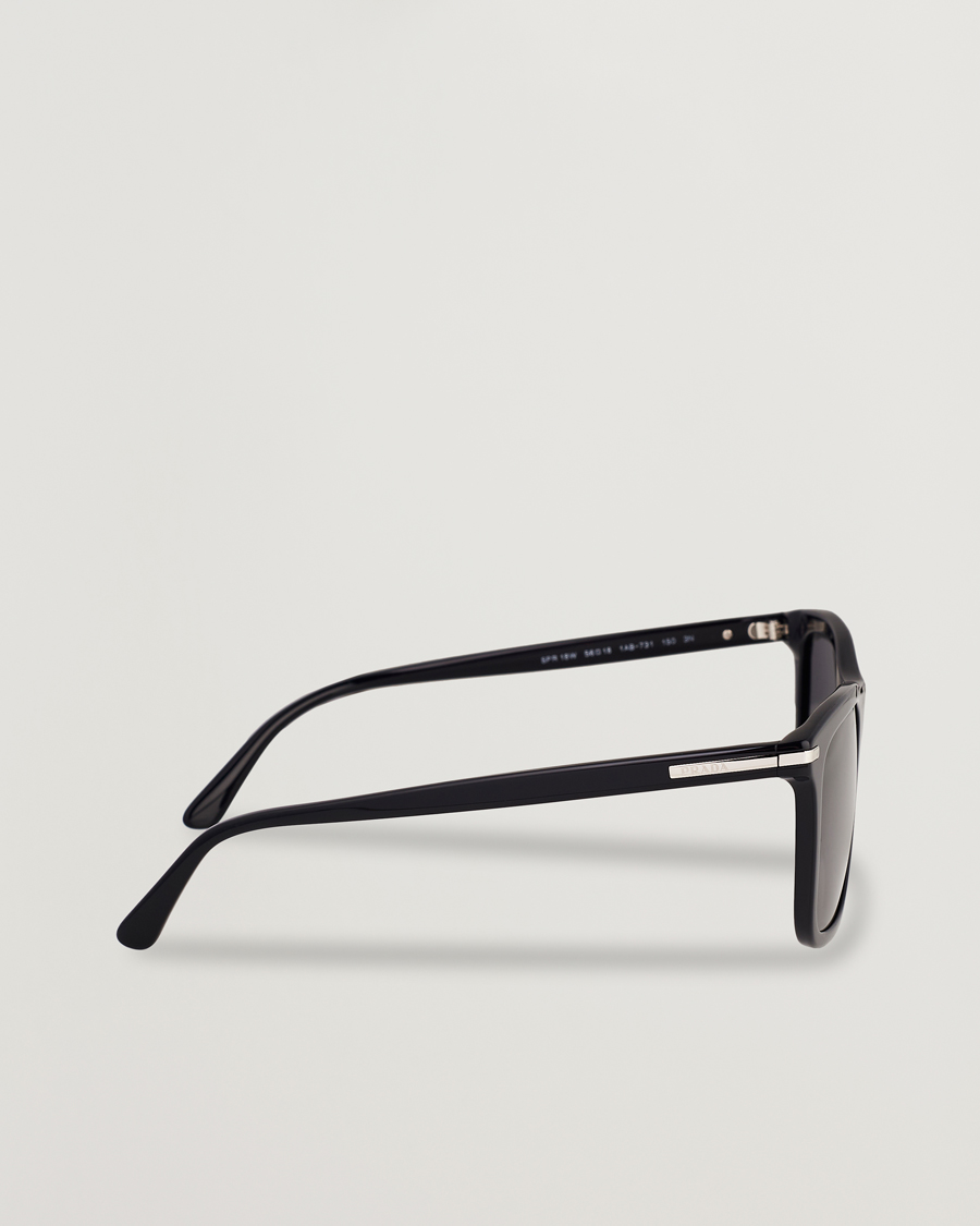 Herre | Prada Eyewear 0PR 18WS Sunglasses Black | Prada Eyewear | 0PR 18WS Sunglasses Black