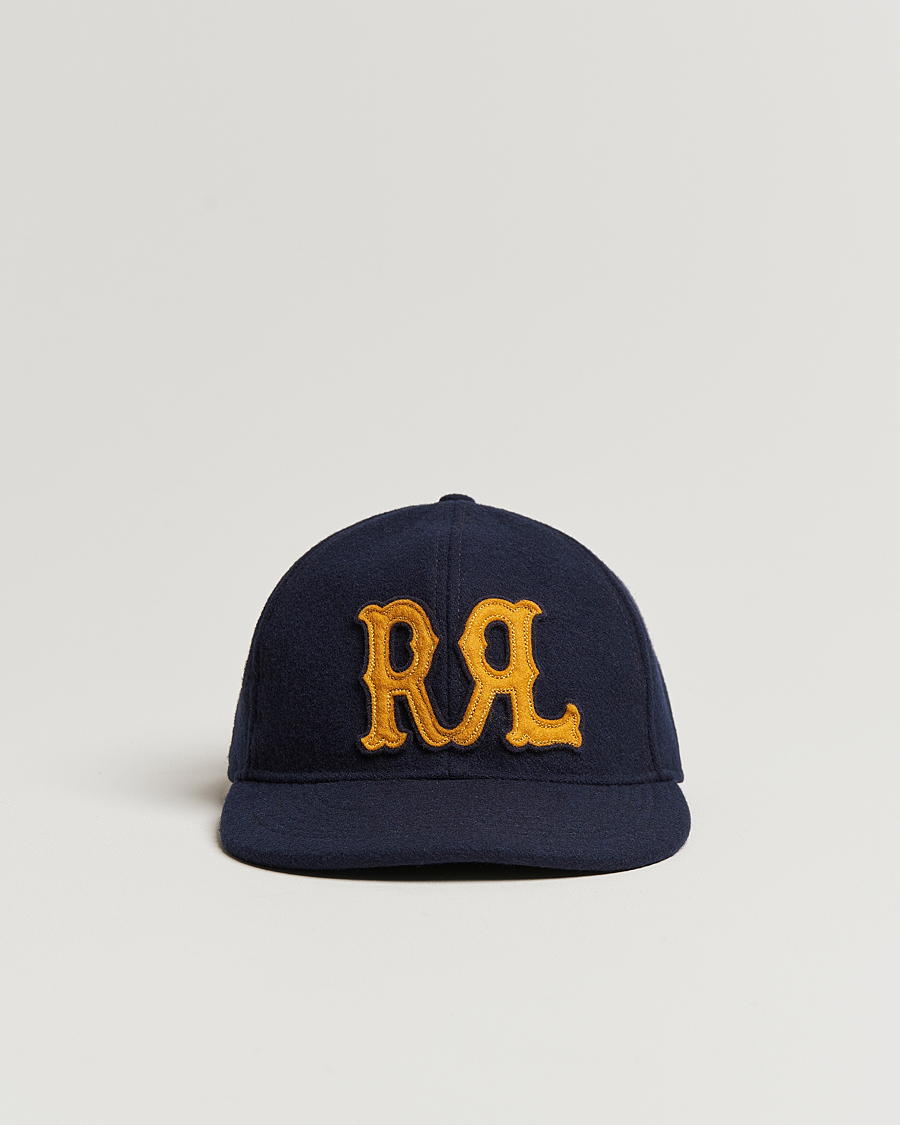 Herre | RRL Wool Ball Cap Navy | RRL | Wool Ball Cap Navy