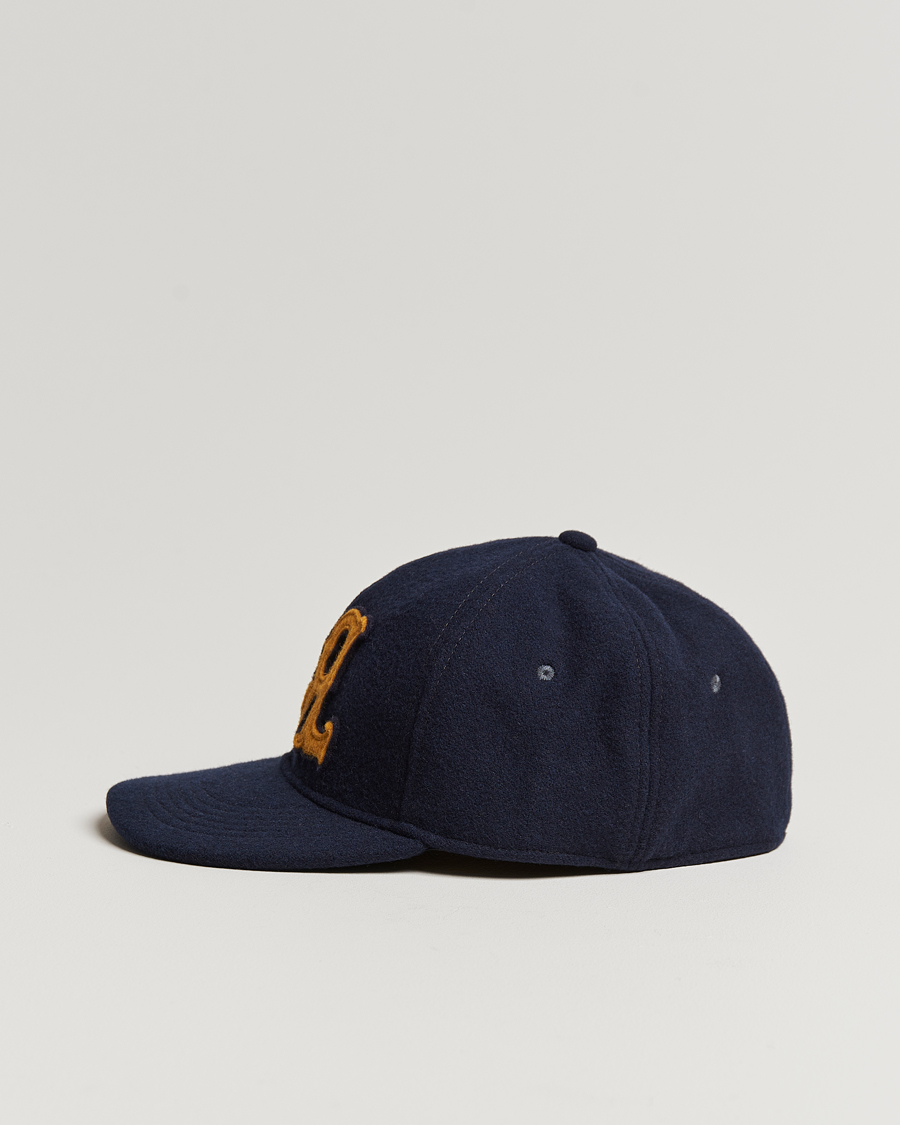 Herre | RRL Wool Ball Cap Navy | RRL | Wool Ball Cap Navy