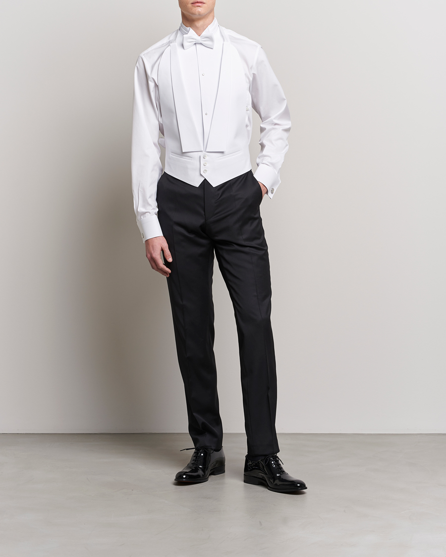 Herre | Black Tie | Stenströms | Evening Waistcoat White