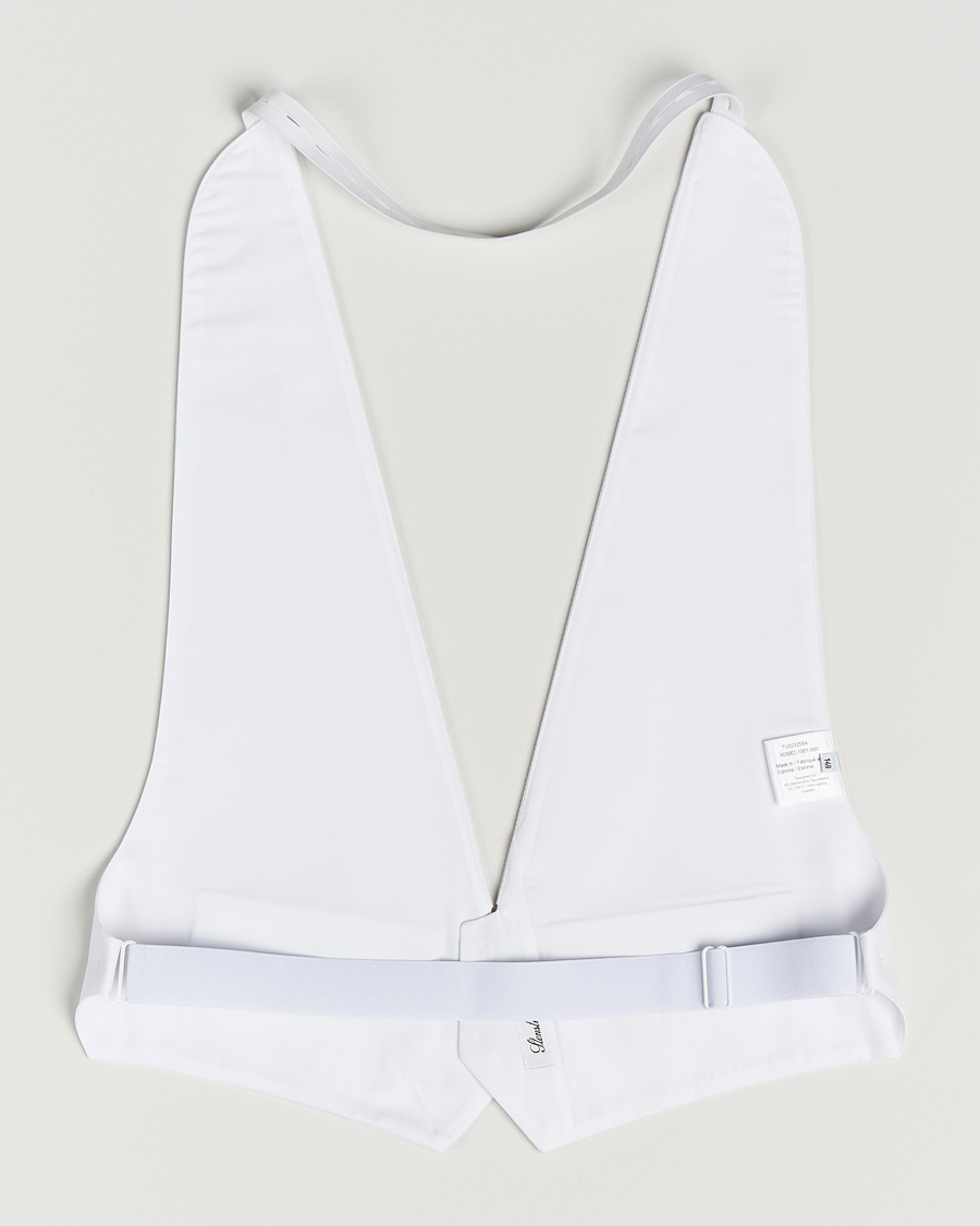 Herre | Skjorter | Stenströms | Extra Long Evening Waistcoat White