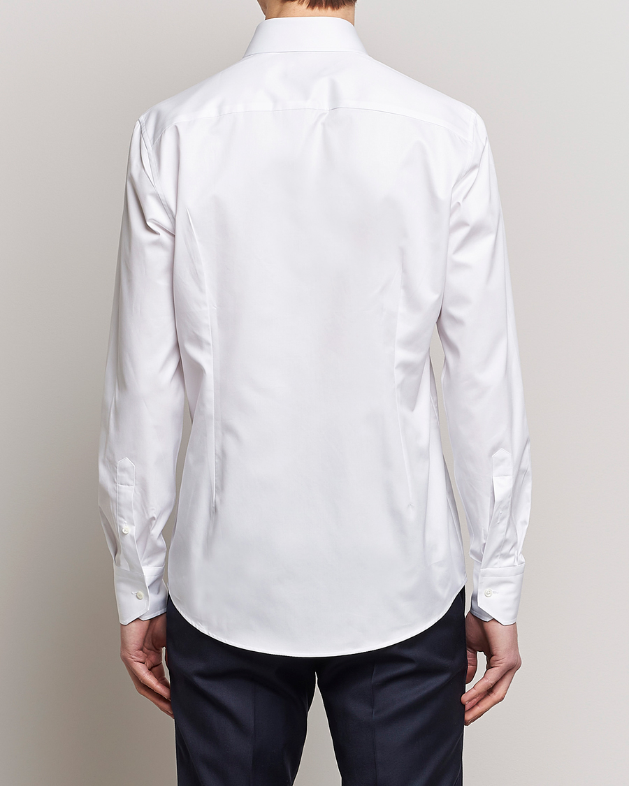Herre | Skjorter | Stenströms | Slimline Kent Collar Shirt White