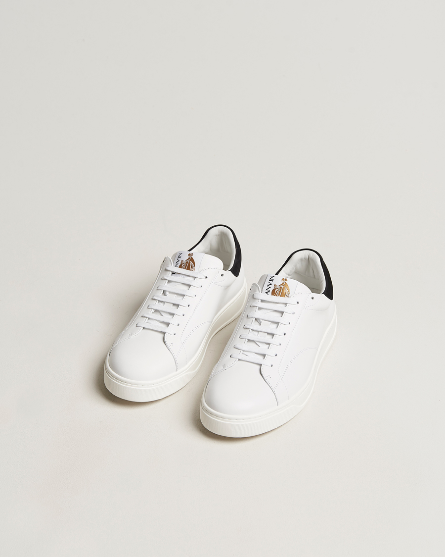 Herre |  | Lanvin | DBB0 Plain Sneaker White/Black