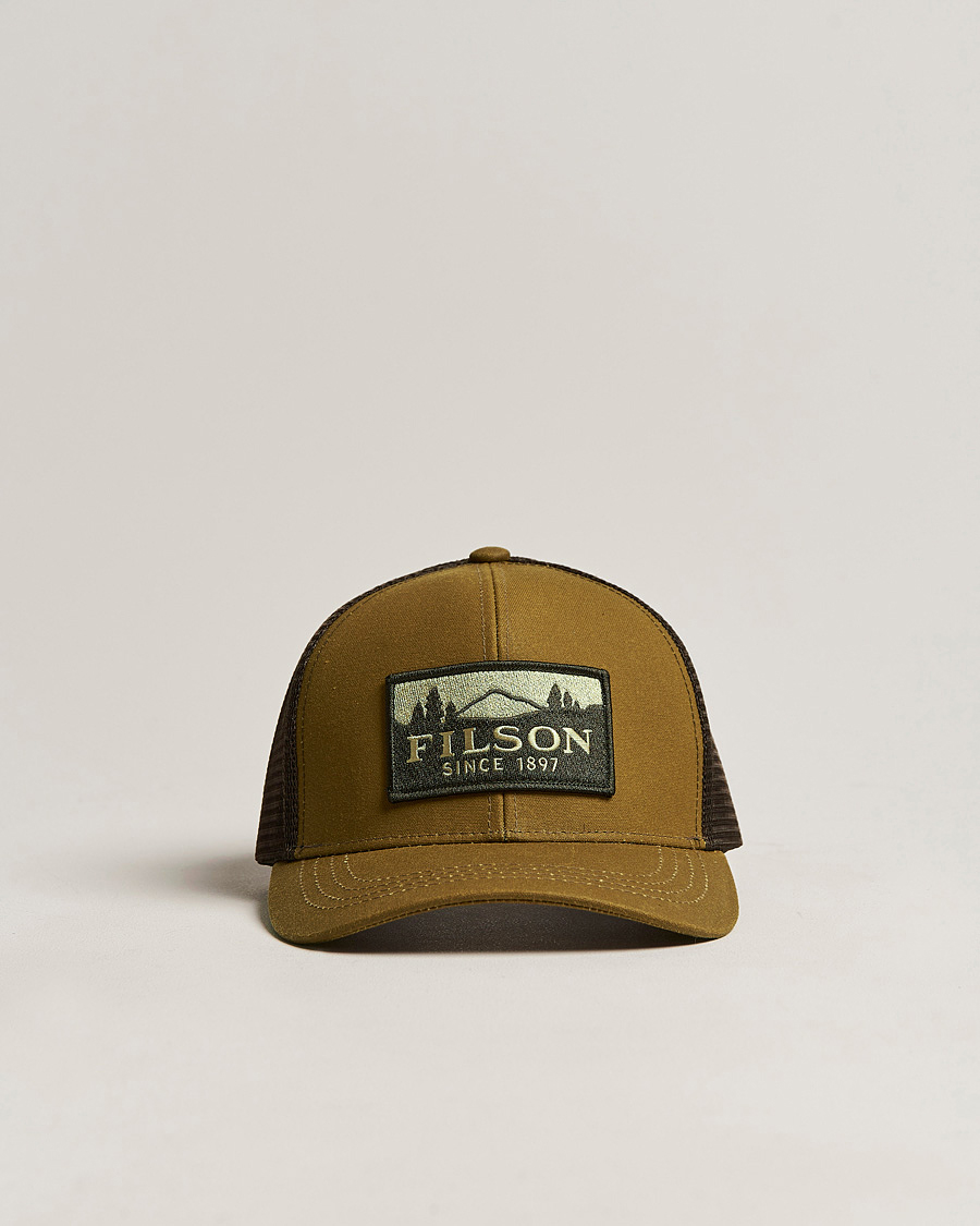 Herre | Hatter og capser | Filson | Logger Mesh Cap Dark Tan
