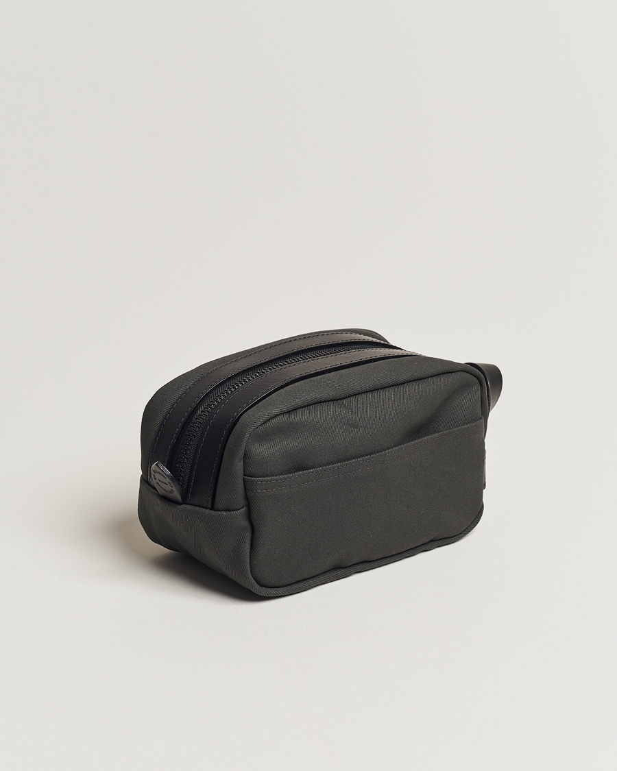 Herre | | Filson | Rugged Twill Travel Kit Faded Black