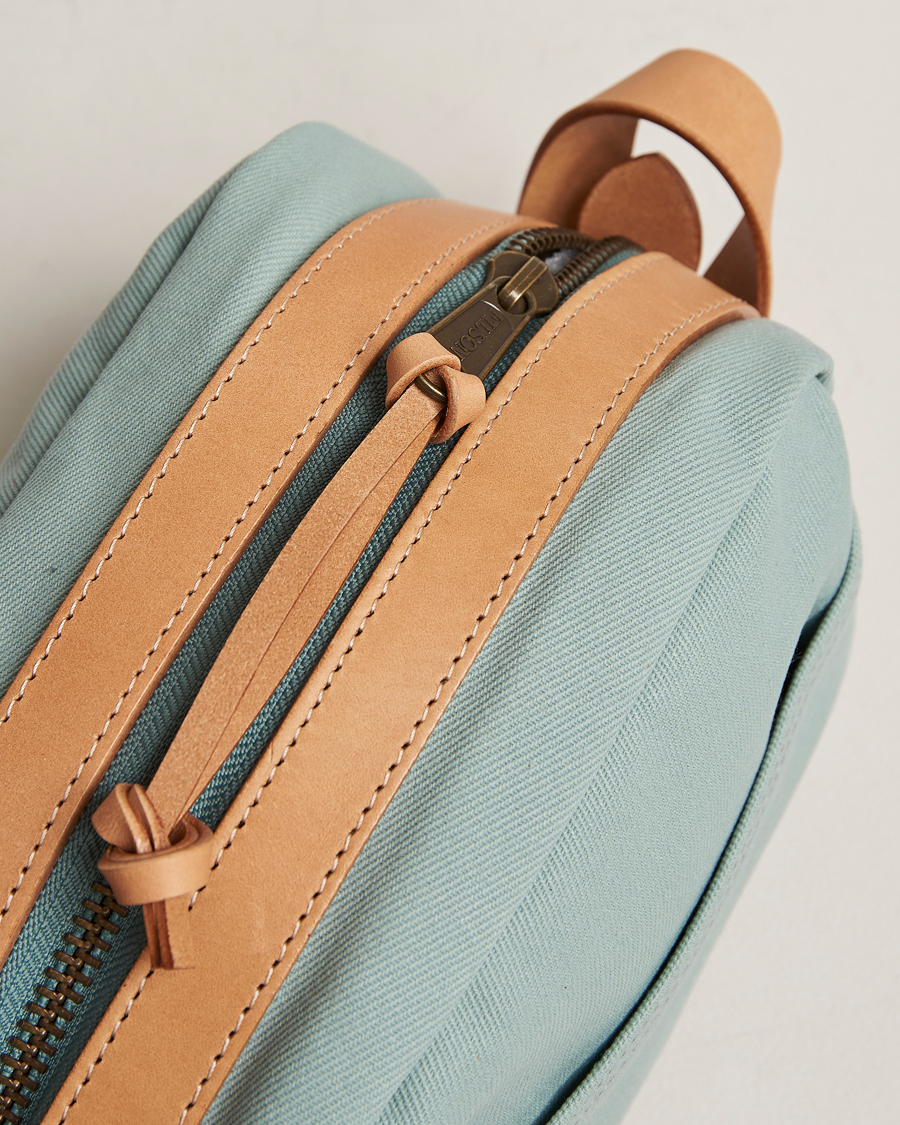 Herre | Filson Rugged Twill Travel Kit Lake Green | Filson | Rugged Twill Travel Kit Lake Green