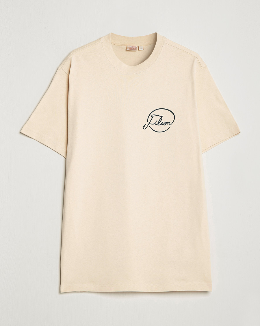 Herre | T-Shirts | Filson | Pioneer Graphic T-Shirt Stone
