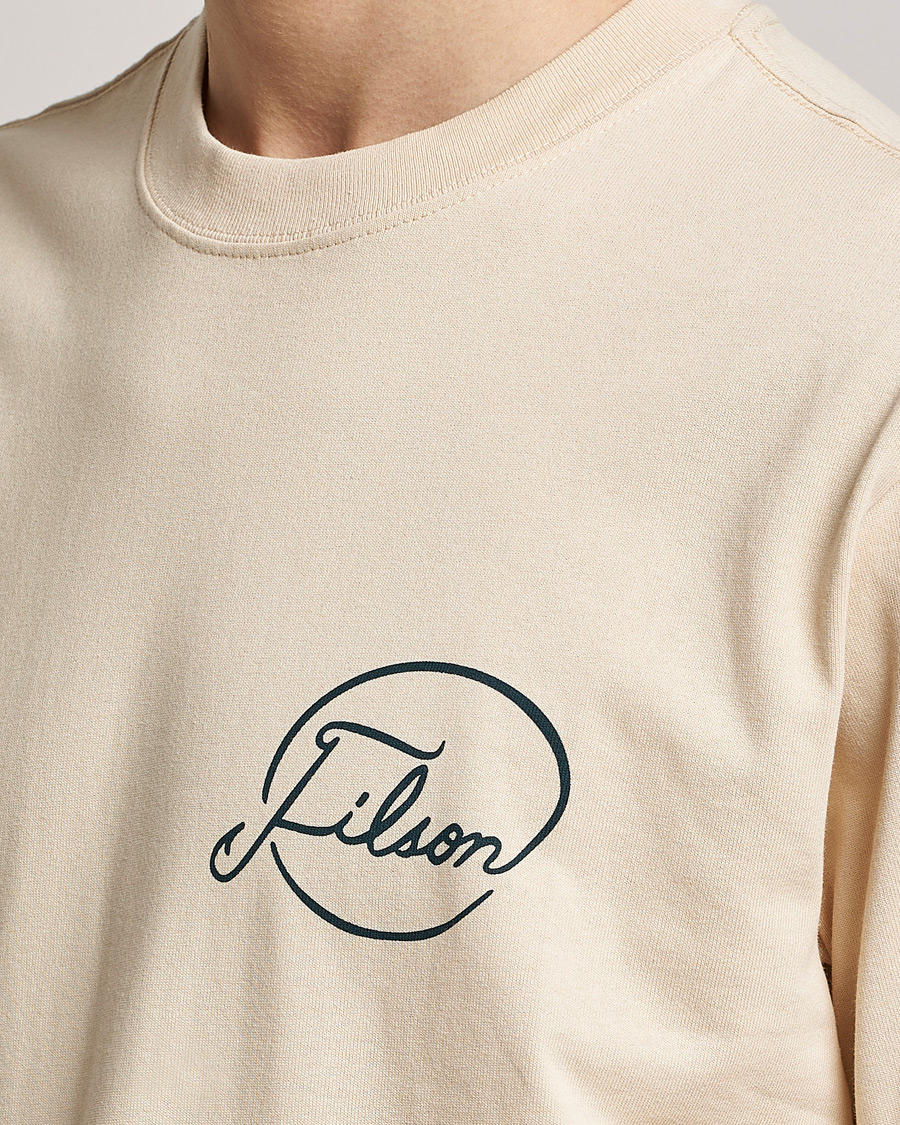 Herre | T-Shirts | Filson | Pioneer Graphic T-Shirt Stone