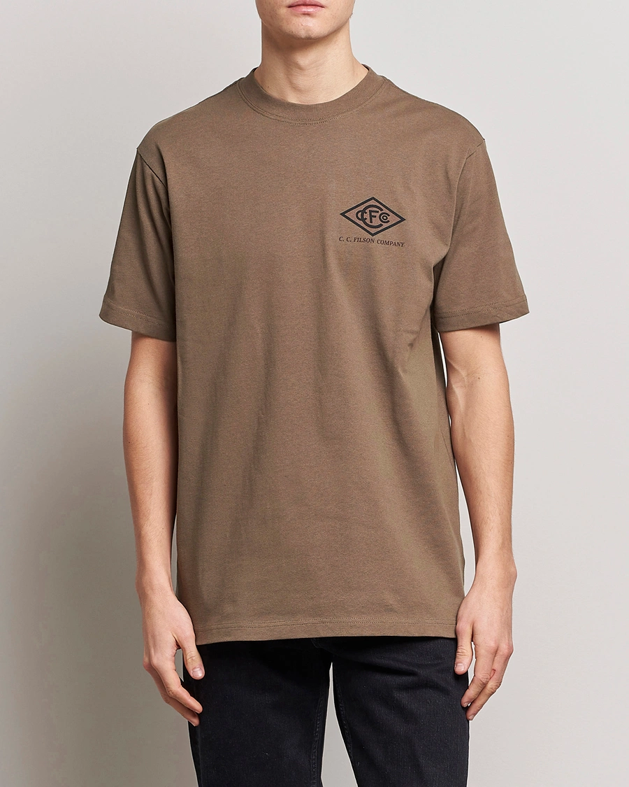 Herre | Kortermede t-shirts | Filson | Pioneer Graphic T-Shirt Morel