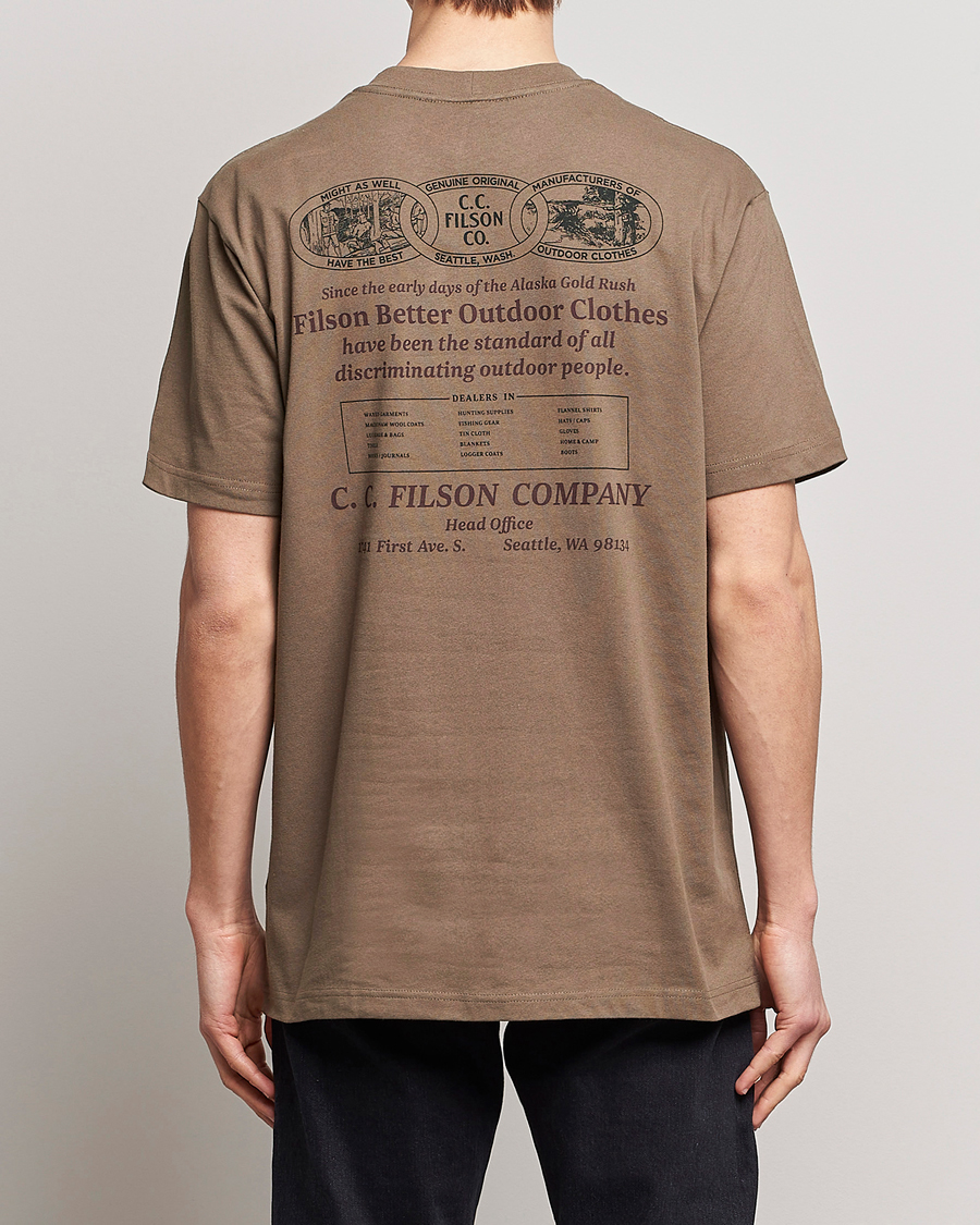 Herre | T-Shirts | Filson | Pioneer Graphic T-Shirt Morel