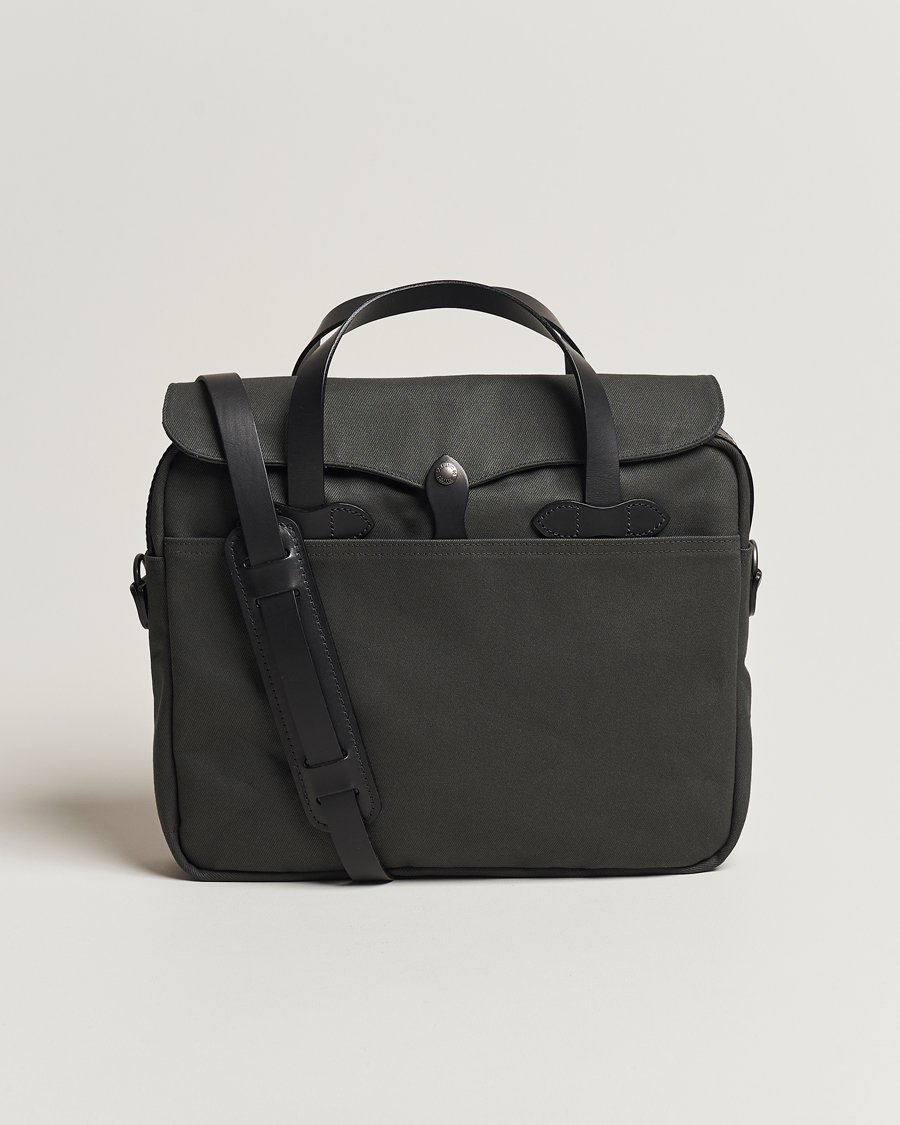 Herre | Filson Original Briefcase Faded Black | Filson | Original Briefcase Faded Black